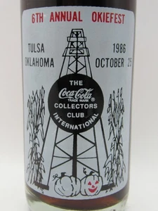 OKIEFEST - Bottiglia Coca Cola - Tulsa, Oklahoma - Ottobre 1986 - Foto 1 di 5