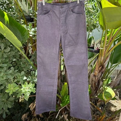 Deadstock 1983 Levi's 517 вельветовые брюки серый 36 x 36 подходит 34 x 35 США VTG - Изображение 1 из 4