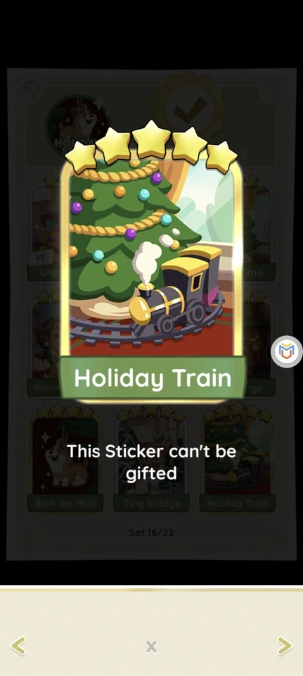 4 ⭐️ HOLIDAY TRAIN - SET 16 🌟 GOLDEN BLITZ 🌟 VERY CHEAP AND FAST  DELIVERY🔥 - Image 1 of 1