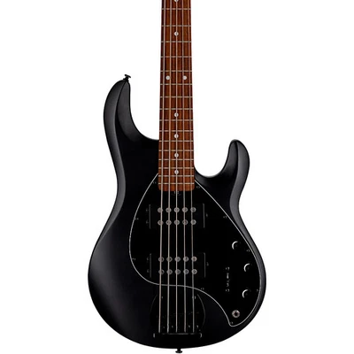 Bajo negro sigiloso Sterling by Music Man StingRay 5 RAY5 HH Foto 1 de 4