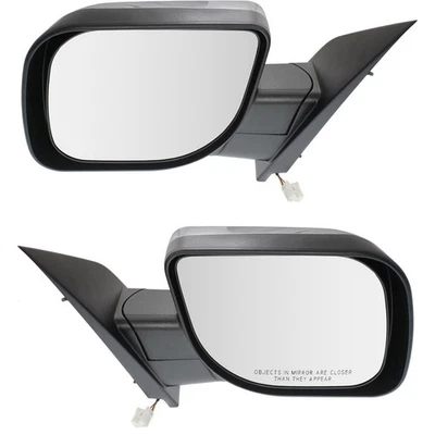 Kool Vue Power Mirror Set For 2011-2015 Nissan Titan Chrome Folding Pair - Image 1 of 4