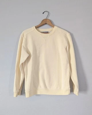 Butter Yellow Vintage Pull Over Sweater Size Small Foto 1 de 4
