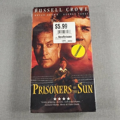 Prisoners of the Sun VHS 1990s War Drama Original Release Sterling - Image 1 of 3