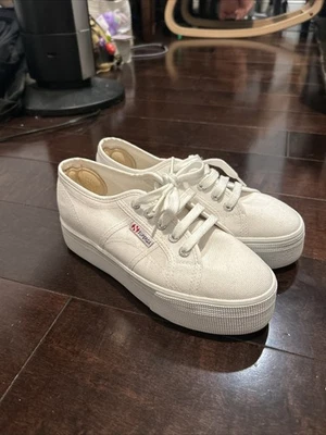Superga Women's  Platform 2790 Canvas Size 7.5 - Image 1 of 4