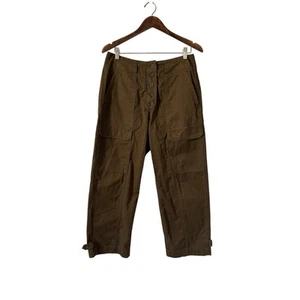 Pantalone cargo verde Anthropologie inedito taglia 29 - Foto 1 di 11