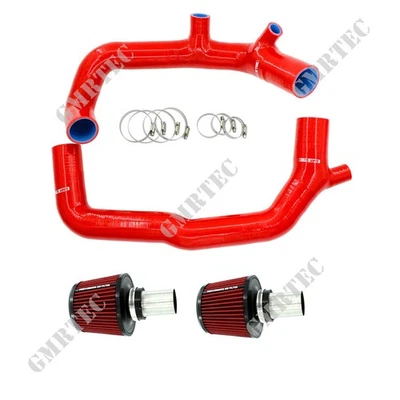 2" Inlet Intake hose pipe Fit BMW N54 135i 335i 535i Z4 3.0L  Air Filter Red  - Image 1 of 3