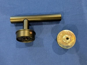 Kohler 1153944-BL Maniglia di ricambio per leva doccia in nero opaco - Foto 1 di 2