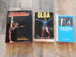 3 alte Bücher-1974 Olga-1979 komplettes Turnbuch-1982 UdSSR Turnen - Bild 1 von 7