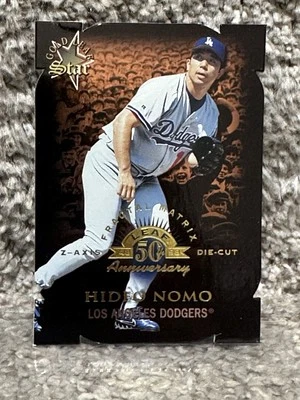 Hoja Fractal Matrix 1998 troquelado/100 Hideo Nomo (eje Z de bronce) #176 Foto 1 de 3