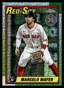 2025 Topps Update 1990 Chrome U90C-33 Marcelo Mayer, Boston Red Sox - Picture 1 of 2