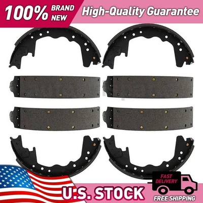 2 sapatas de freio dianteiras traseiras Wagner tambor para 1968-1972 Ford F-250 - Imagem 1 de 3