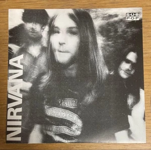 NIRVANA “Love Buzz” Record Repro Edition Super Rare 2511TK - Foto 1 di 5