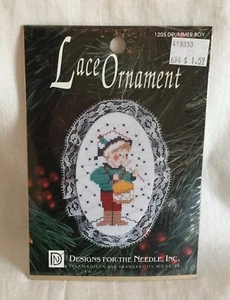 NEUE Designs für die Nadel - Spitze Weihnachtsschmuck Kit - 1205 Drummer Boy - Bild 1 von 4