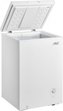 Deep Chest Upright Compact Freezer Storage Home Quick Defrost 3.5 Cu Ft White