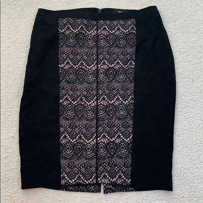 Falda Mossimo Justo Debajo de la Rodilla Completamente Forrada Talla 14 Foto 1 de 4