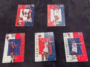 1995 Pro Magnets USA Basketball 5 cd lot O'Neal Pippen Miller Hill Malone #1 - Picture 1 of 7