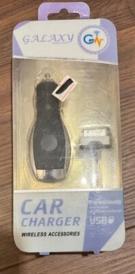 Nuevo Cargador de Coche Inalámbrico Galaxy para iPhone 3GS 4/4S y Touch 4 30 pines Foto 1 de 2