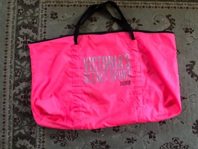 Victoria's Secret - VSX Sport Rosa Caliente Peso Ligero Cremallera Bolso de Gimnasio N826 Foto 1 de 4