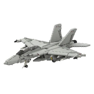 MOC-119063 F/A-18E SUPER HORNET 1483 Pieces Building Blocks Toys Set - Image 1 of 4