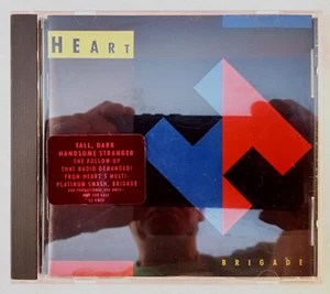 HEART Brigade 1990 1st Edition w/12-Page Lyric Cover-Hyper Sticker New,Un-Played - Picture 1 of 9