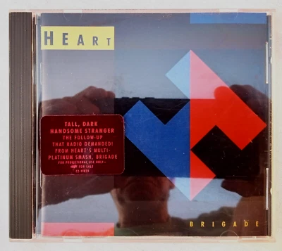 HEART Brigade 1990 1st Edition w/12-Page Lyric Cover-Hyper Sticker New,Un-Played - Image 1 of 4