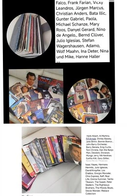 Schallplatten/Singles 61 Stck. national/international Schlager bis Pop ab 70er - Bild 1 von 4