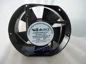 Metal Case AC 220V 0.22A 38W 172mmX151mmX51mm Ball bearings Cooling Fan - Picture 1 of 3