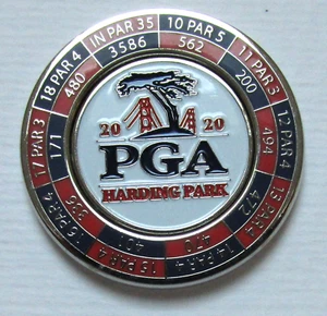 2020 PGA CHAMPIONSHIP @ HARDING PARK GRANDE MARCATORE A SFERA MAGNETICO BIFACCIALE - Foto 1 di 4