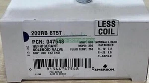 1PCS NEW EMERSON Solenoid Valve 200RB 6T5T 200RB6T5T（Welding5/8) - Picture 1 of 1