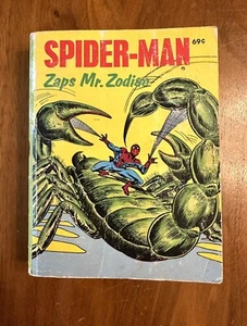 Spider Man, Zaps Mr. Zodiac - Whitman Big Little Book 1976 - Picture 1 of 8