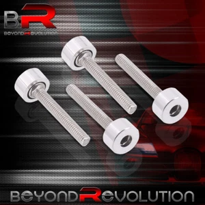 For B Series B16 B18 JDM Sport 4Pcs 6mm Metric Distributor Cam Cup Washer Silver - Picture 1 of 2