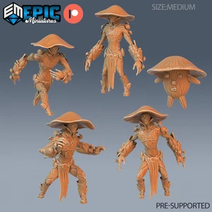 Epic Miniatures Eternal Fungi Fungo Folk - scala 28 mm - Fungus Fighter