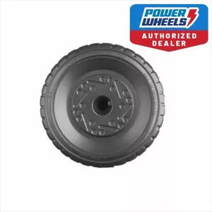 Rueda izquierda original Power Wheels P8812 Barbie Mustang - Imagen 1 de 2