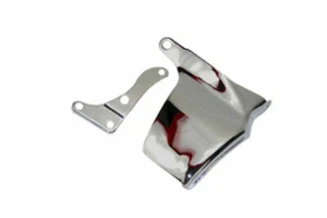Juego de soportes de alternador LWP de acero cromado lado del pasajero, se adapta a Chevy SBC 1969-75 ( - Imagen 1 de 1