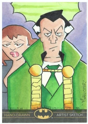 DC Comics Batman: The Legend Sketch Card of Ra's al Ghul - Cryptozoic 2012 - Image 1 of 2