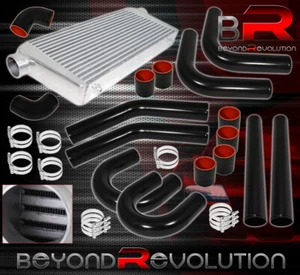 Intercooler de aluminio 31" X 11,5 "X 3" + Kit de tuberías hágalo usted mismo de 3" + Juego de acopladores Jdm - Imagen 1 de 1