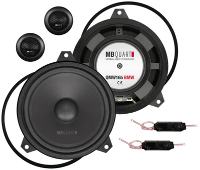 MB QUART QM-165 E46 BMW Kompo-Kit 16,5 cm Lautsprecher Speaker für BMW E46 - Bild 1 von 4