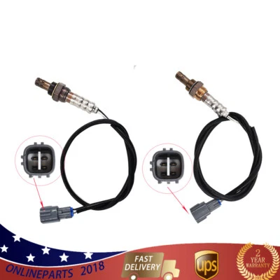 Banco de sensores de oxígeno O2 para Lexus GS300 3,0 L-L6 1998-2005 2 piezas 1 + banco de sensores 2 Foto 1 de 4