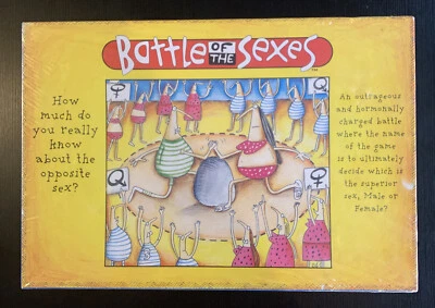 Imagination Battle of the Sexes Board Game 1997 - Brand New Sealed Very Rare - Image 1 of 2