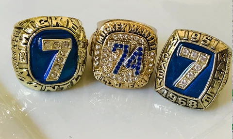 MICKEY MANTLE HOF Championship Stadium Rings Cover