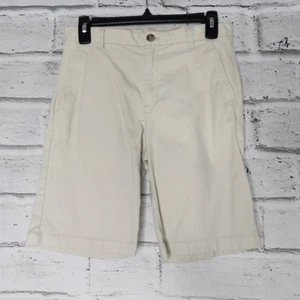 Vineyard Vines Boys Khaki Flat Front Adjustable Waist Stretch Chino Shorts Sz 16 - Picture 1 of 11
