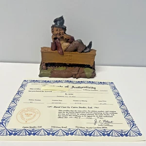 1986 Tom Thomas Clark HOBO on FREIGHT CAR Embedded coin token with COA - Picture 1 of 7