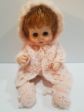 Vintage Vogue Ginny Baby Doll Sleep Eyes Blond Hair Drink Wet 15"