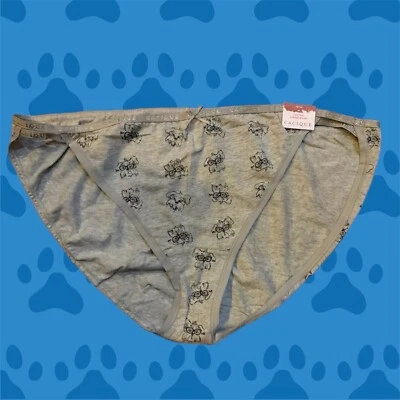 Calcinha de biquíni Lane Bryant cacique cachorro algodão corda dupla polca cachorro 18/20. - Imagem 1 de 4