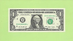 2009 ..UNCIRC $1 B 4418 4448 J .... 2009 $1 B-J POKER NOTE 5-4's - Bild 1 von 2