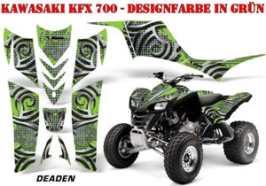 KIT GRÁFICO AMR RACING DECOR ATV KAWASAKI KFX 450 & 700 DEADEN B - Imagen 1 de 3