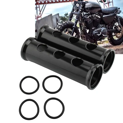 Cubierta amortiguador delantero tubo horquilla superior para Harley Sportster XL883 1200 Foto 1 de 4