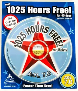 Raro disco coleccionable en línea de América "SOVIET STAR", ¡versión vintage de CD de AOL 7.0! - Imagen 1 de 2