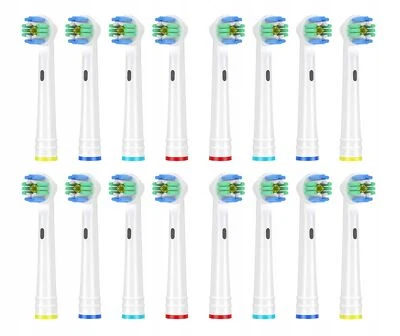 NELIPS NEU Ersatzbürsten Oral B kompatibel 3D White 16 Stück Whitening Aufsätze