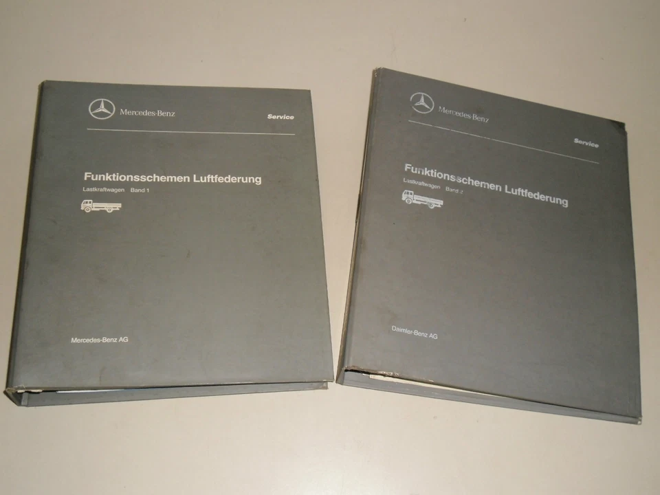 Werkstatthandbuch Funktionsschemen Suspensión Mercedes Benz Camión Tipos, 2002 - Imagen 1 de 1